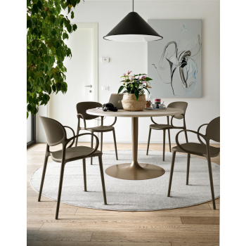 Planet CB4005-FD Tisch von Connubia mit Metallfuß