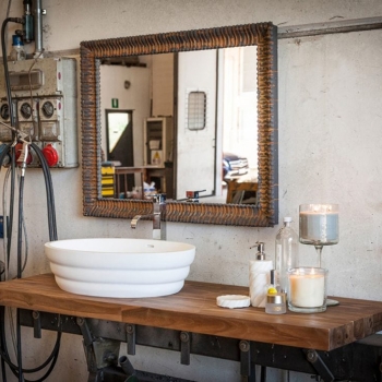 Cipì Perfetto CP890 / PER / 100 Platte aus wiedergewonnenem und behandeltem Blockboard-Teak