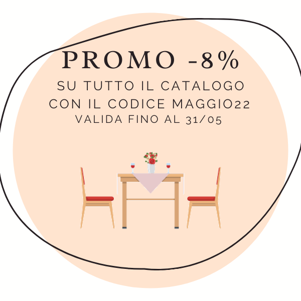 Promo Maggio -8%