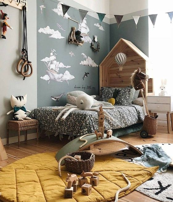 3 idee per decorare le pareti camerette per bambini