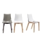 Sedia Natural Zebra Antishock con scocca trasparente Scab design