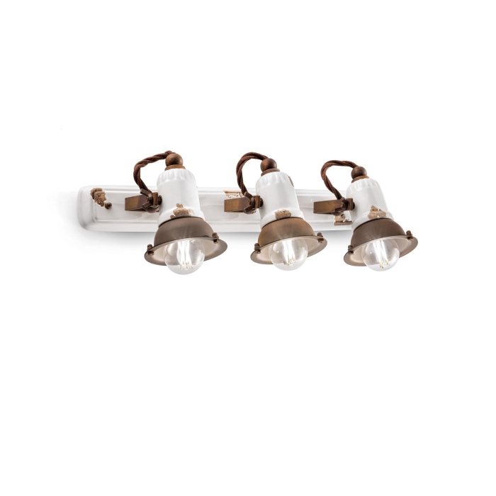 APPLIQUE 3 LUCI RETRO' LOFT C1677