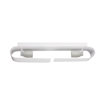 Applique da parete Clip AP2 small bianco di Ideal Lux