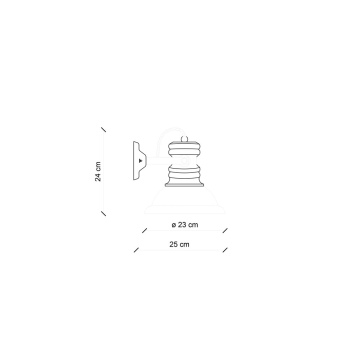 APPLIQUE RETRO' INDUSTRIAL C1693