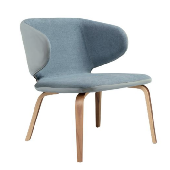 Attesa Wrap AP L TS_N con struttura in legno rivestita di Midj