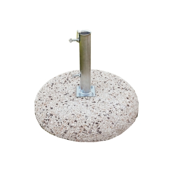 Base in graniglietto 1055/Ø 65 kg 50 per ombrelloni di Greenwood