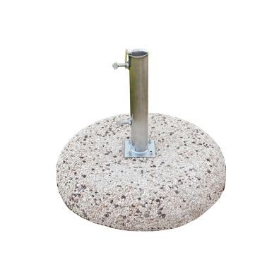 Base in graniglietto 1055/Ø 65 kg 50 per ombrelloni di Greenwood