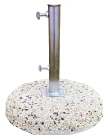 Base in graniglietto kg 35 - Ø 54 cm per ombrelloni di Greenwood