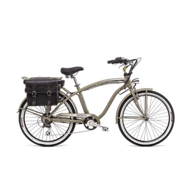 Bici Elettrica Cruiser Retrò di World Dimension con pedalata assistita