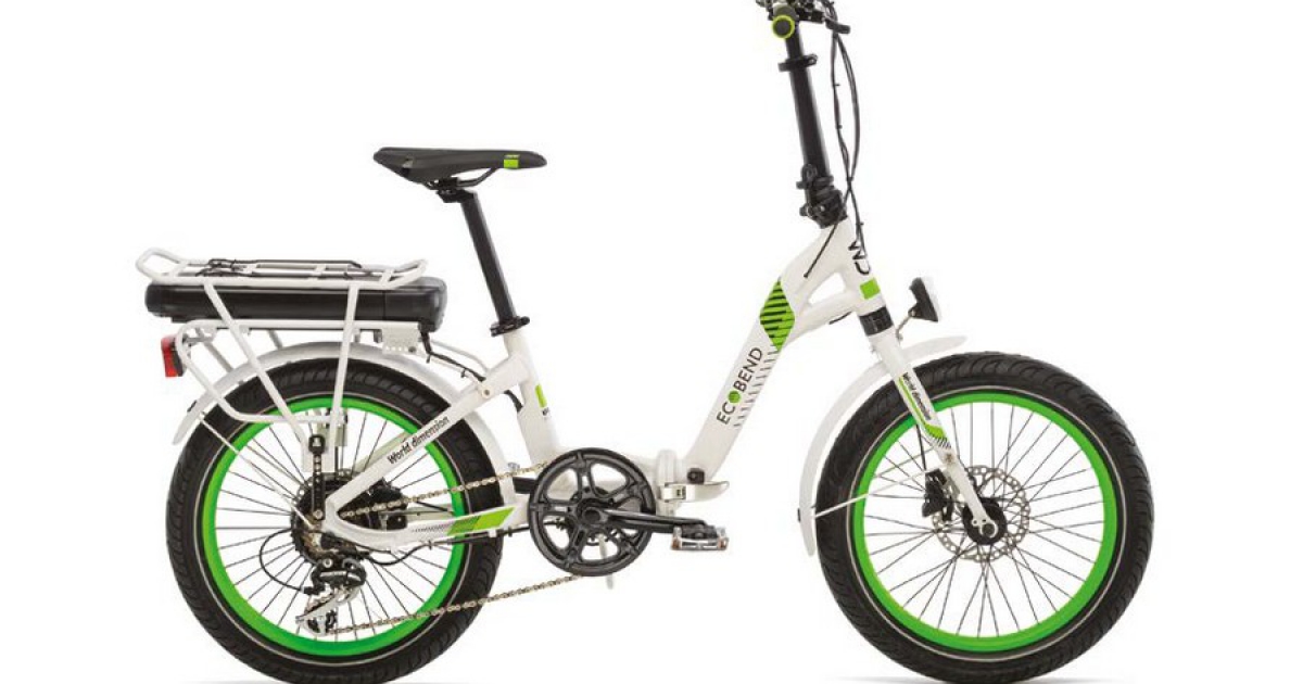 World Dimension Bici EcoBend Plus con Pedalata Assistita - Bici Elettriche  | Arredamento Pari