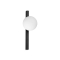 Lampada da parete BINOMIO AP1 nero di Ideal Lux