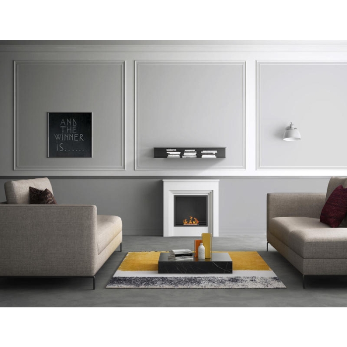 Caminetto Family di Stones con struttura in MDF