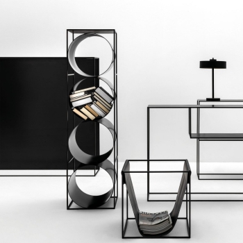 Cantinetta Giotto Wine in metallo di Adriani&Rossi