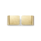 Applique da parete Clip AP2 mini oro di Ideal Lux