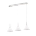 Lampada a sospensione Cocktail sp3 bianco di Ideal Lux