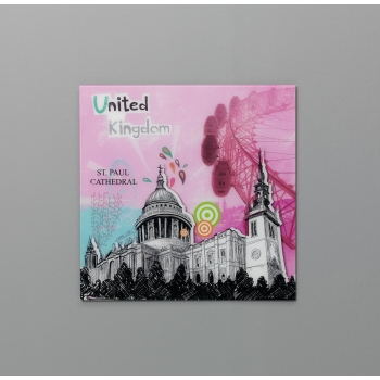 Cod 1047/a Stampa su vetro di Stones