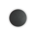 Lampada da parete COVER AP D15 round nero di Ideal Lux