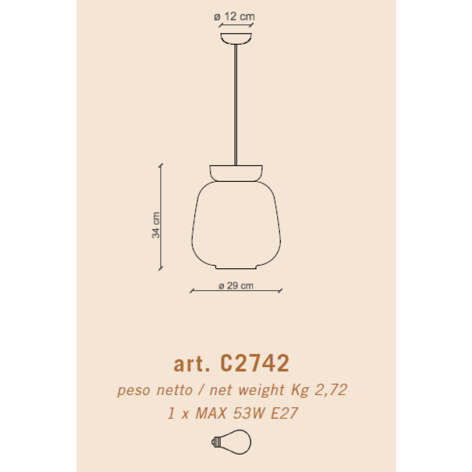  DECO' CORCOVADO C2742