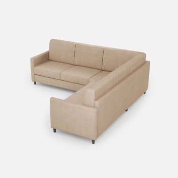 Divano Karay 2 posti con angolo con divano 2 posti