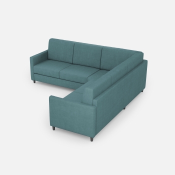 Divano Karay 2 posti con angolo con divano 2 posti