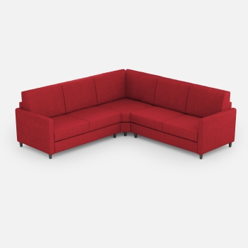 Divano Karay 2 posti con angolo con divano 2 posti