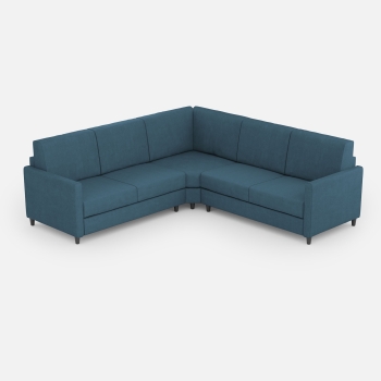 Divano Karay 2 posti con angolo con divano 2 posti