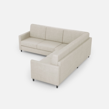 Divano Karay 2 posti con angolo con divano 2 posti