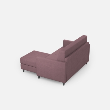 Divano Karay 2 posti con pouf di Ityhome