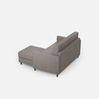 Divano Karay 2 posti con pouf di Ityhome
