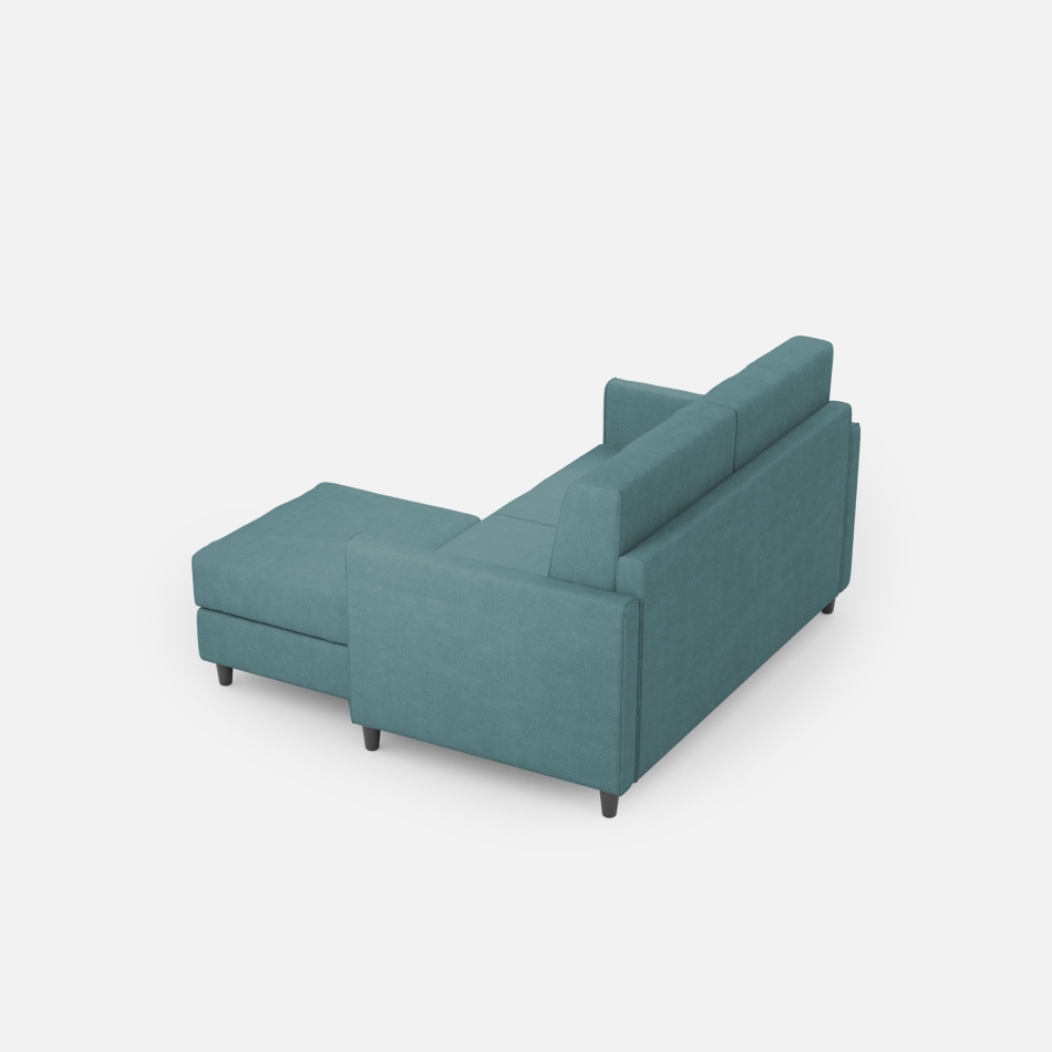 Divano Karay 2 posti con pouf di Ityhome