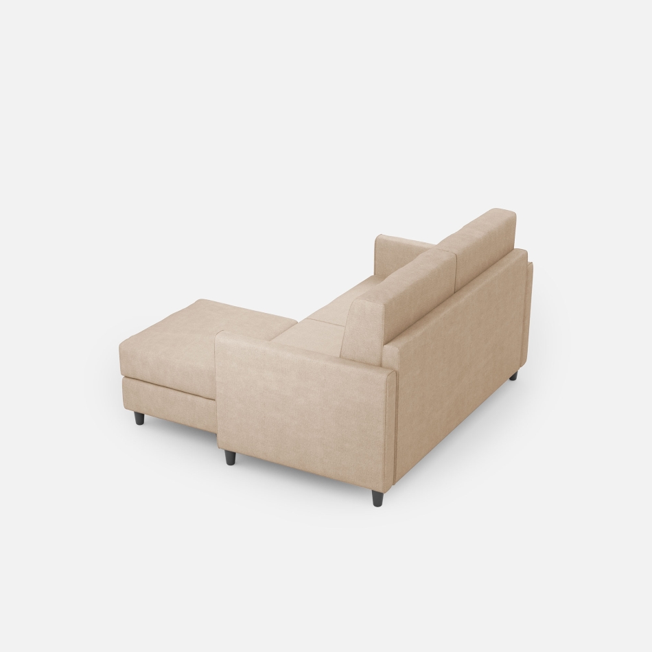 Divano Karay 2 posti con pouf di Ityhome