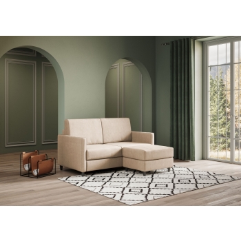 Divano Karay 2 posti con pouf di Ityhome