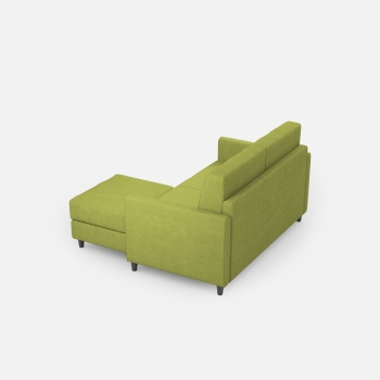 Divano Karay 2 posti con pouf di Ityhome
