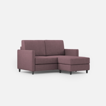 Divano Karay 2 posti con pouf di Ityhome