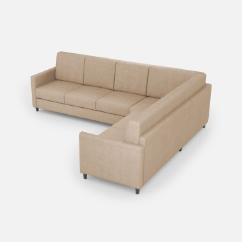 Divano Karay 3 posti con angolo con divano 2 posti