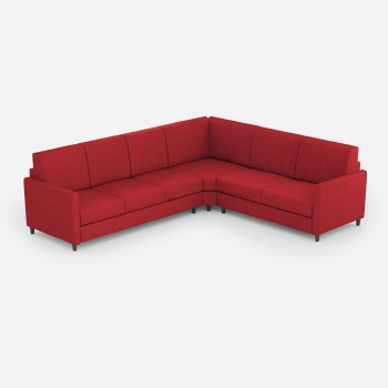 Divano Karay 3 posti con angolo con divano 2 posti