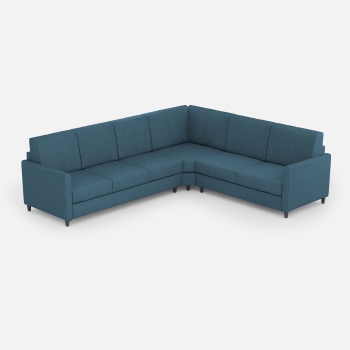 Divano Karay 3 posti con angolo con divano 2 posti