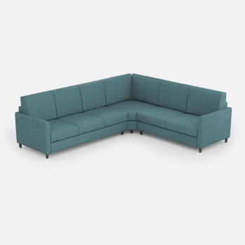 Divano Karay 3 posti con angolo con divano 2 posti