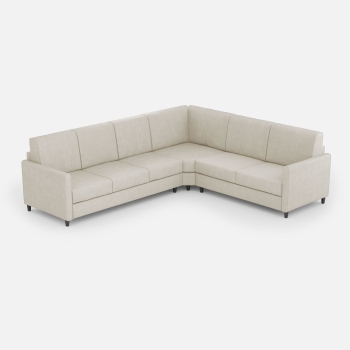 Divano Karay 3 posti con angolo con divano 2 posti