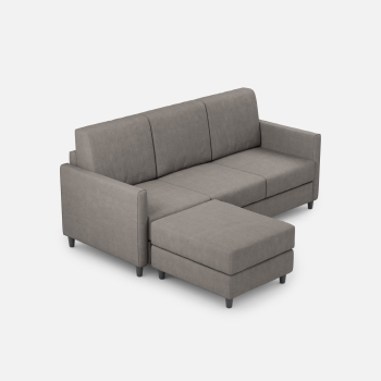 Divano Karay 3 posti con pouf di Ityhome