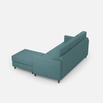 Divano Karay 3 posti con pouf di Ityhome