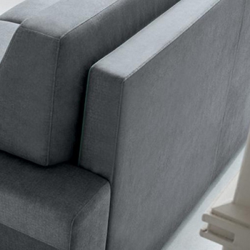 Divano letto Moss in ecopelle o tessuto