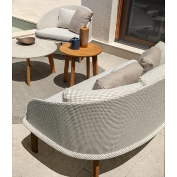 Divano Love Seat Cleo Soft Wood di Talenti