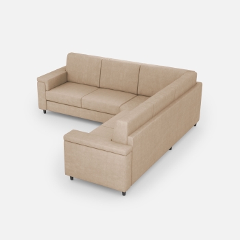 Divano Marrak 2 posti + angolo + 2 posti di Ityhome