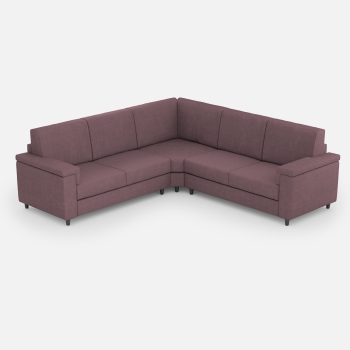 Divano Marrak 2 posti + angolo + 2 posti di Ityhome