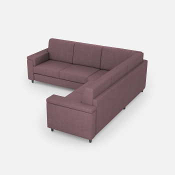 Divano Marrak 2 posti + angolo + 2 posti di Ityhome