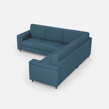 Divano Marrak 2 posti + angolo + 2 posti di Ityhome