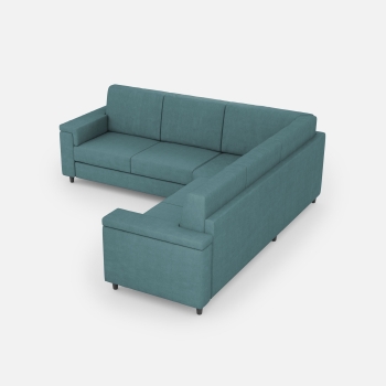 Divano Marrak 2 posti + angolo + 2 posti di Ityhome