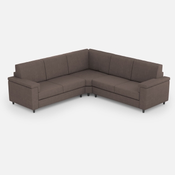 Divano Marrak 2 posti + angolo + 2 posti di Ityhome