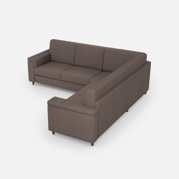 Divano Marrak 2 posti + angolo + 2 posti di Ityhome